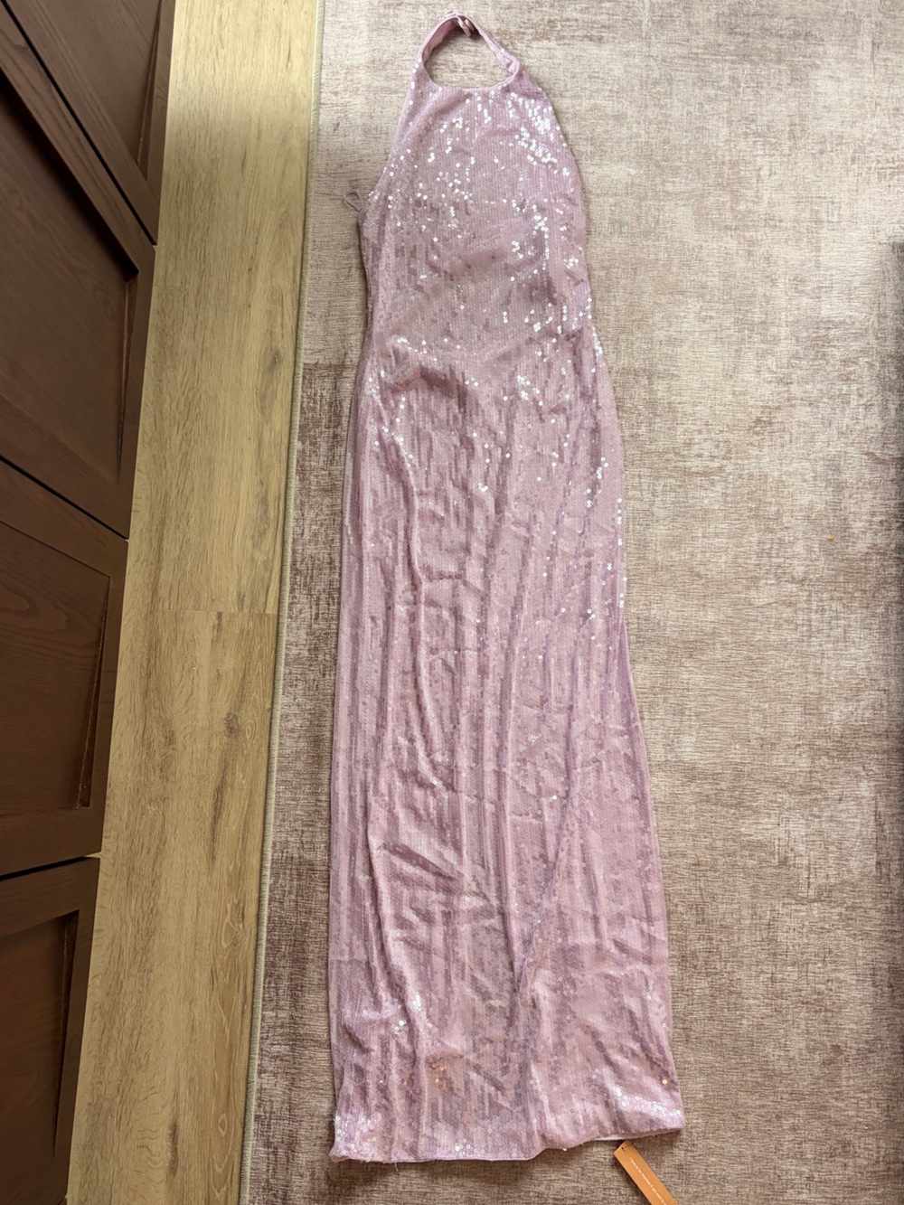 NWT Reformation Elowyn Sequin Dress Purple / Lavender Size 8 - Picture 8 of 8